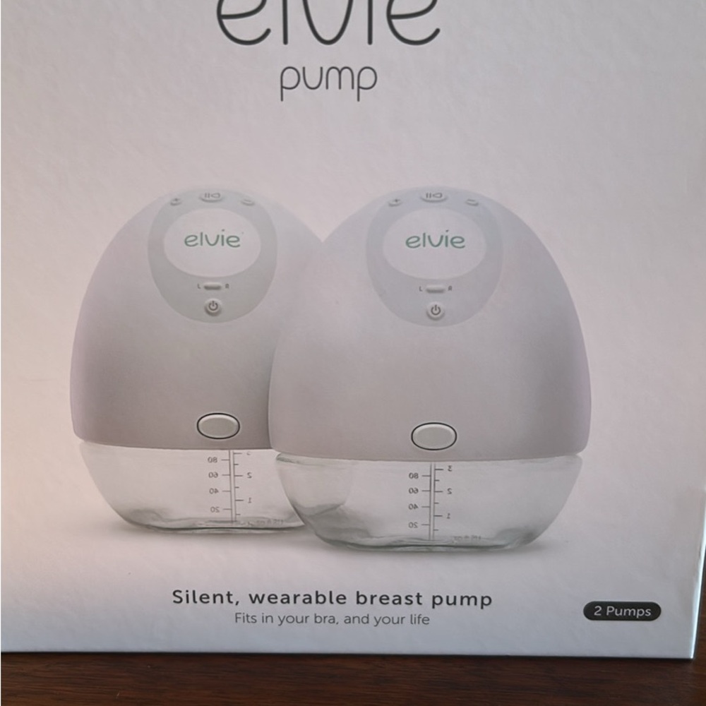 Elvie Wearable Breast Pump - White